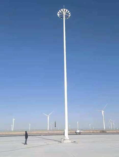 瓜州高速路服务区卡若高杆灯项目