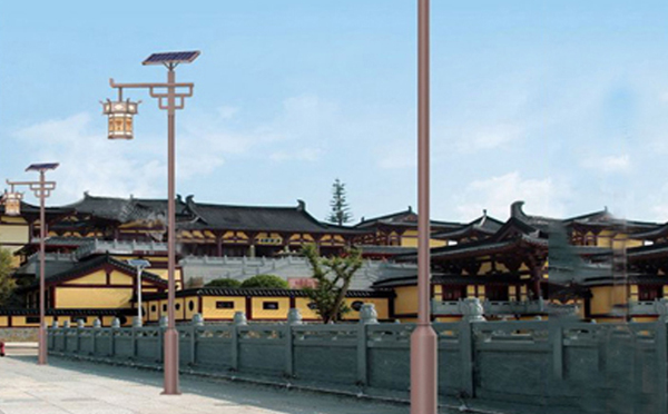 抗风型卡若太阳能路灯：保障稳定照明不受风害